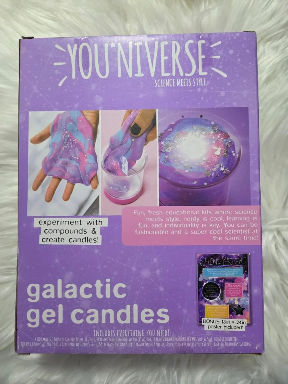 Youniverse Galactic Gel Candles Set